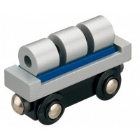 Vagon din lemn cu role bobine si tamburi - Maxim Enterprise 50213 Rail Road 